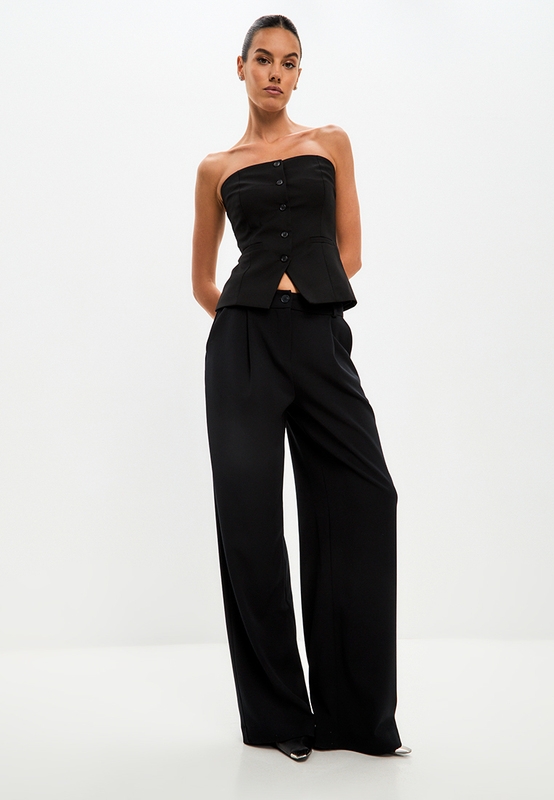 Брюки на заниженной талии