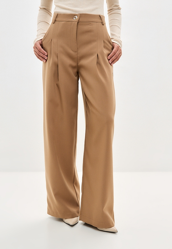 Брюки на заниженной талии