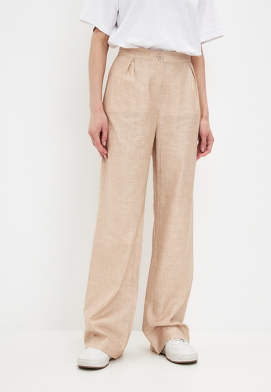 Брюки из льна