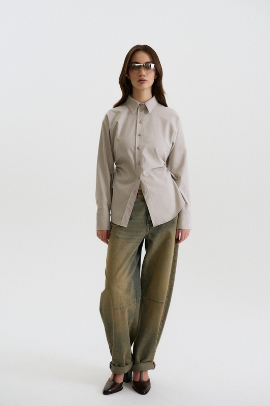 Рубашка с кулисками