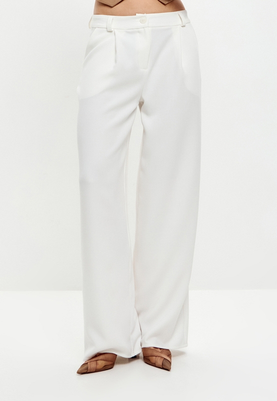 Брюки на заниженной талии