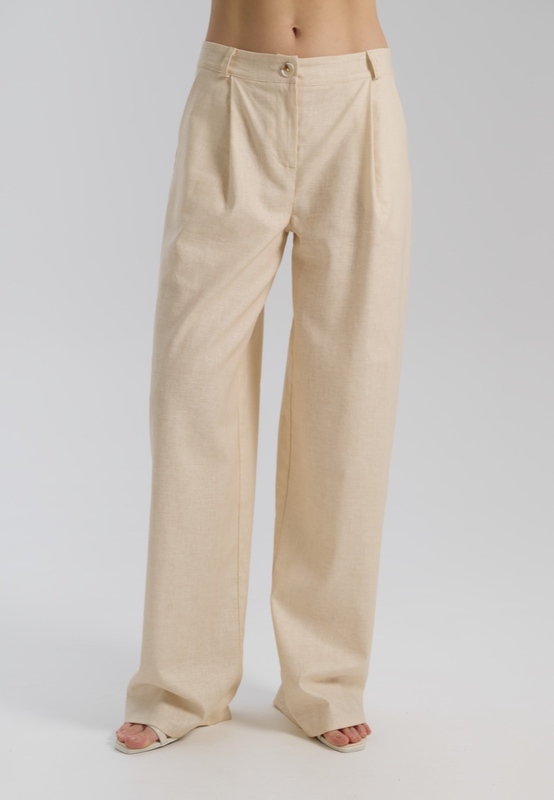 Брюки на заниженной талии