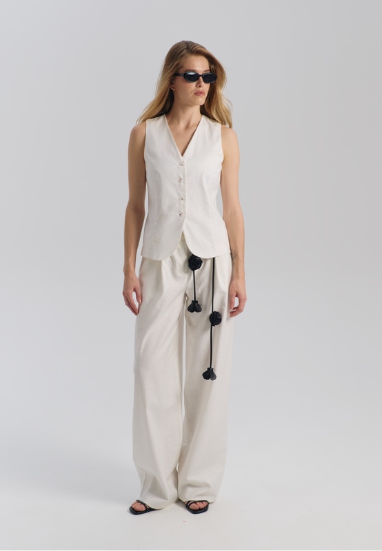 Брюки на заниженной талии