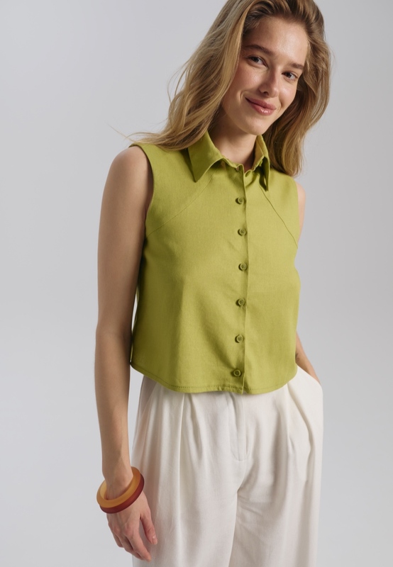 Рубашка без рукавов