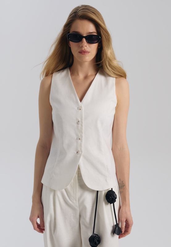 Жилет удлиненный