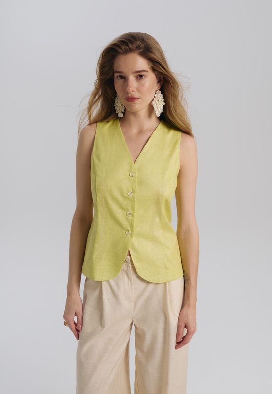 Жилет удлиненный